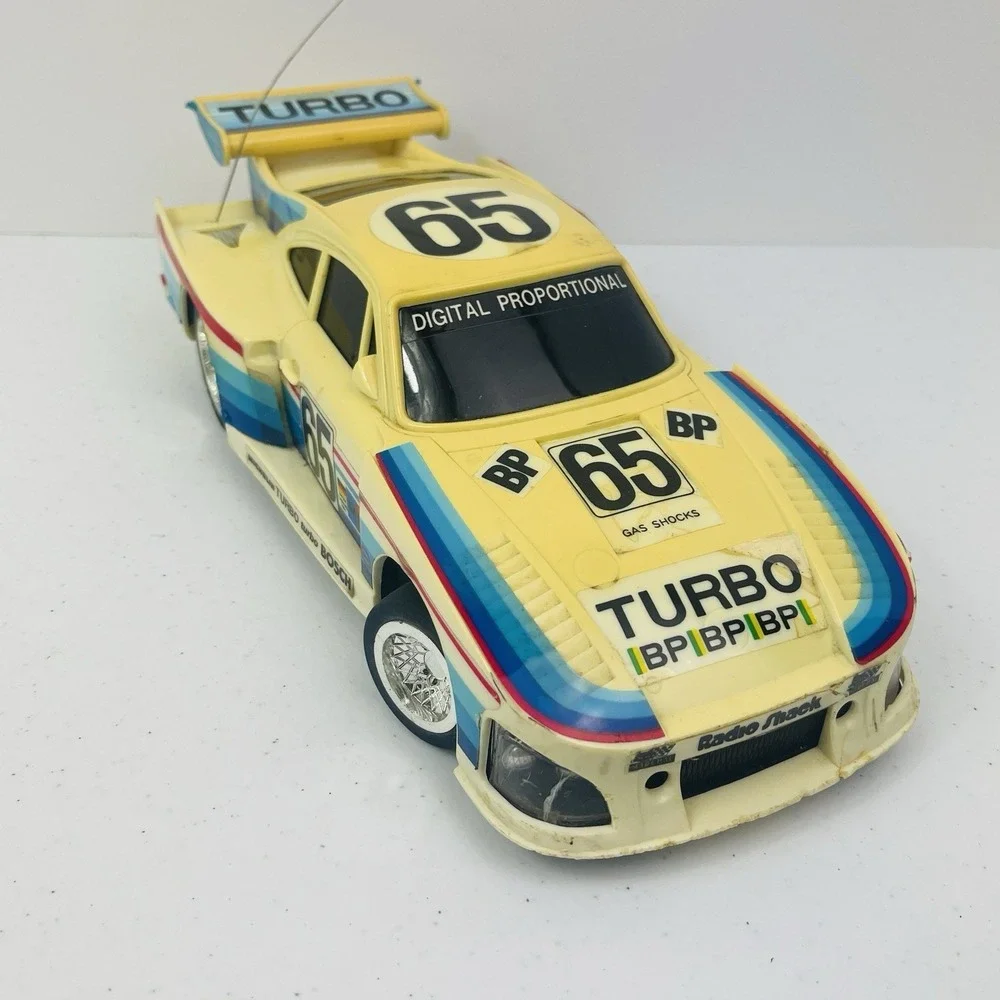 Radio Shack K3 935‎ Porsche Remote Control Turbo Gelo Racing Team #65 For Parts